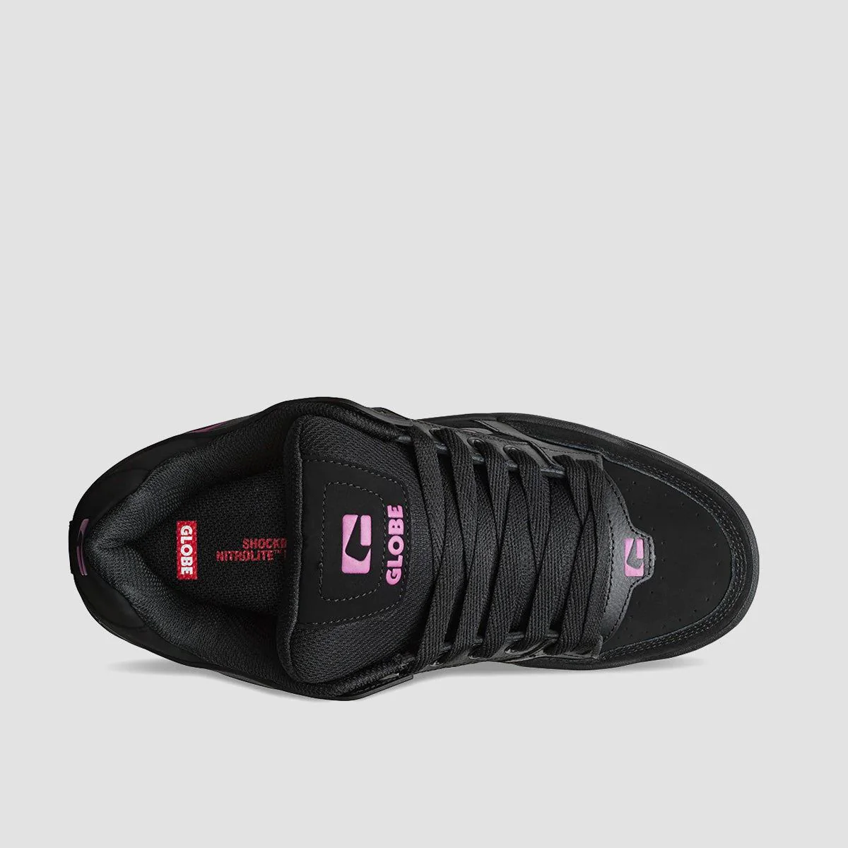 Globe Tilt Shoes - Black/Black/Pink - Image 2