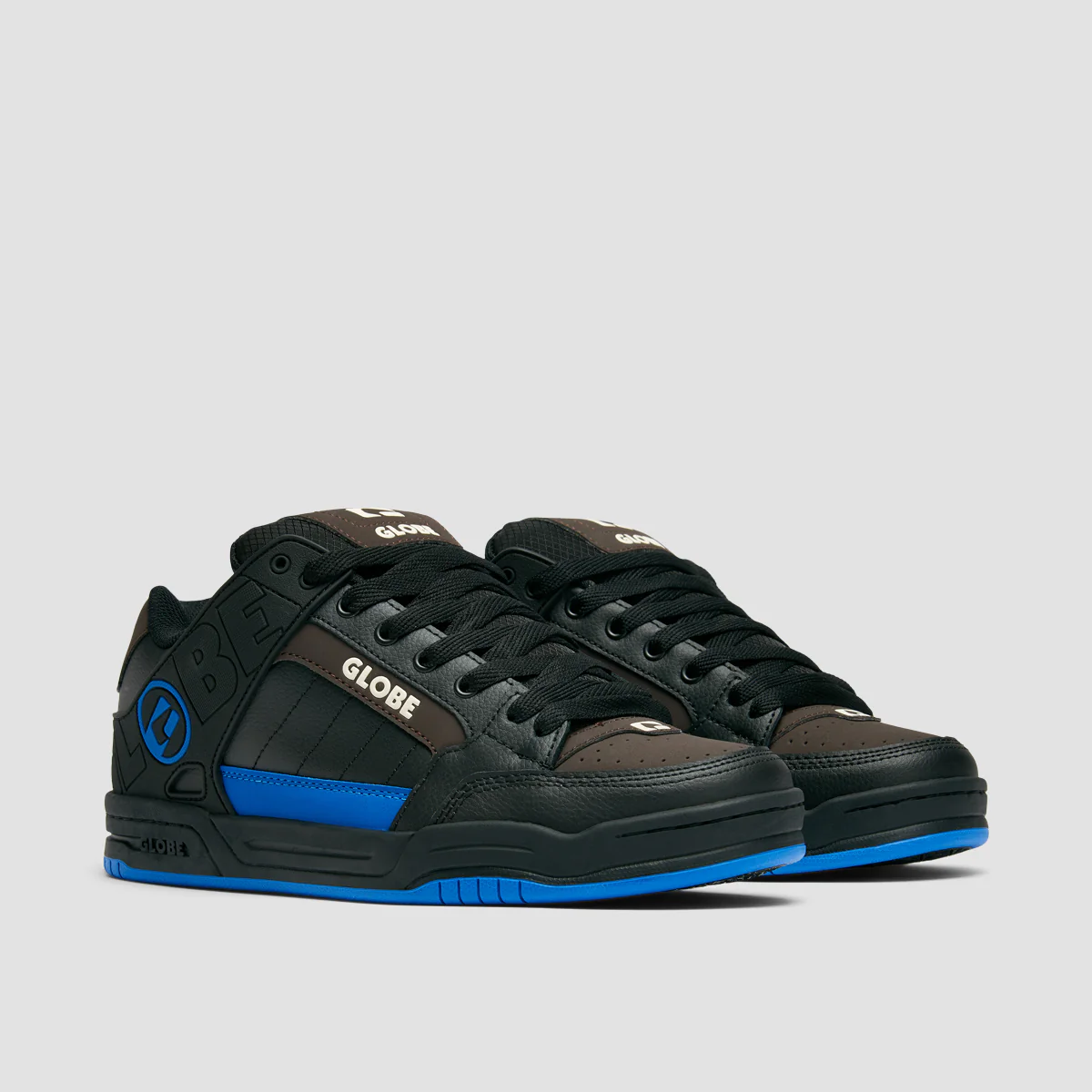 Globe Tilt Shoes - Black/Tan/Cobalt - Image 2