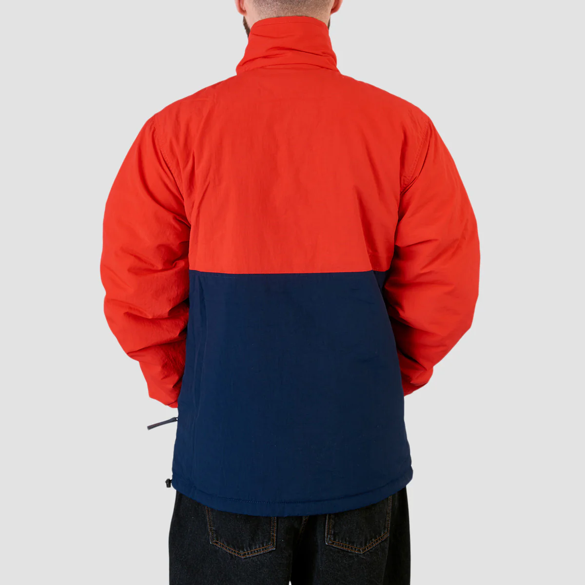 Gotcha Winter 1/4 Zip Jacket Red/Navy - Image 3