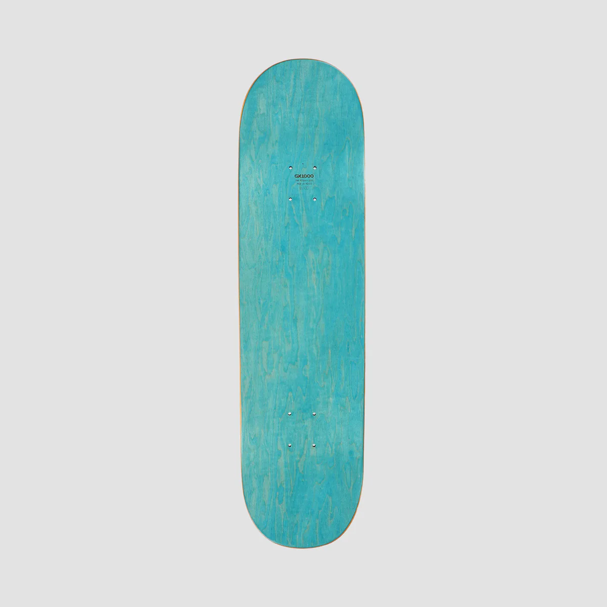 GX1000 Split Veneer Skateboard Deck Black/Orange/Various Stains - 8.5" - Image 2