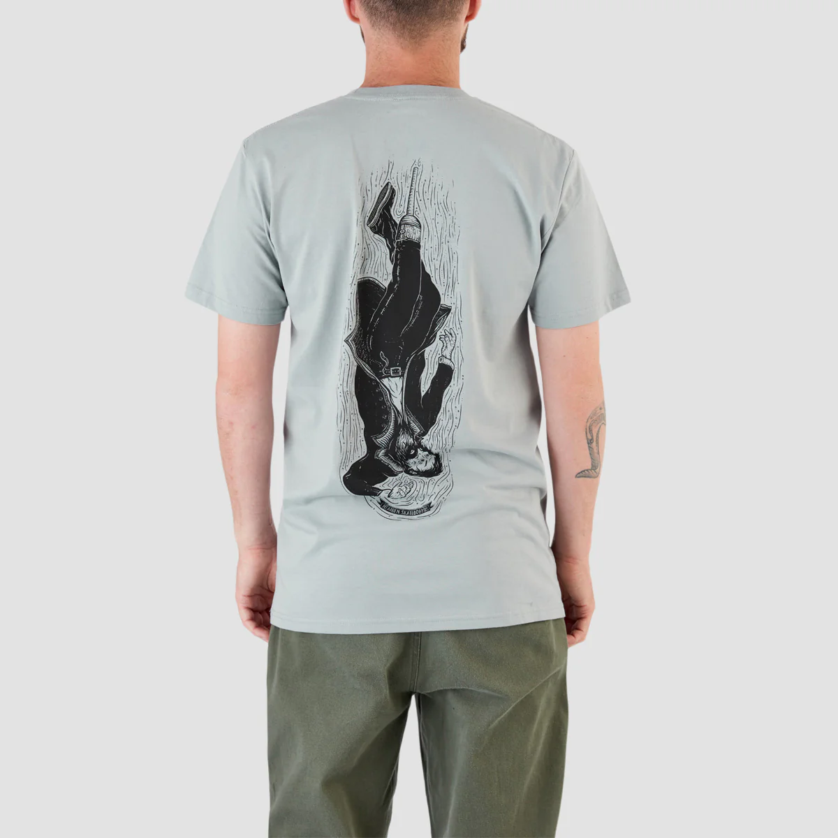 Heathen Ahab T-Shirt Smoke