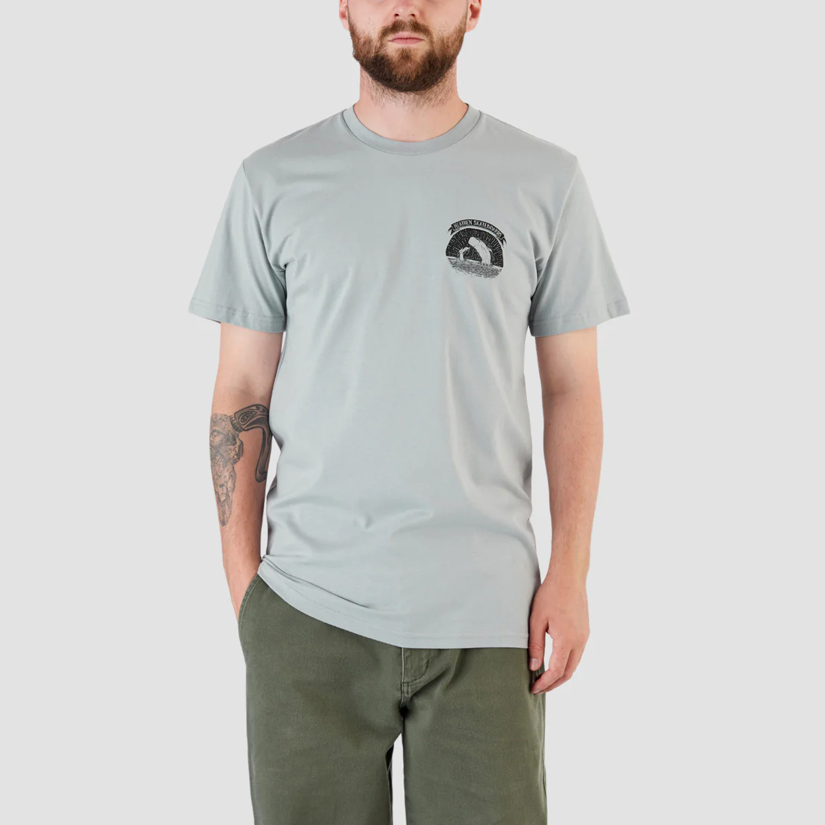 Heathen Ahab T-Shirt Smoke - Image 2