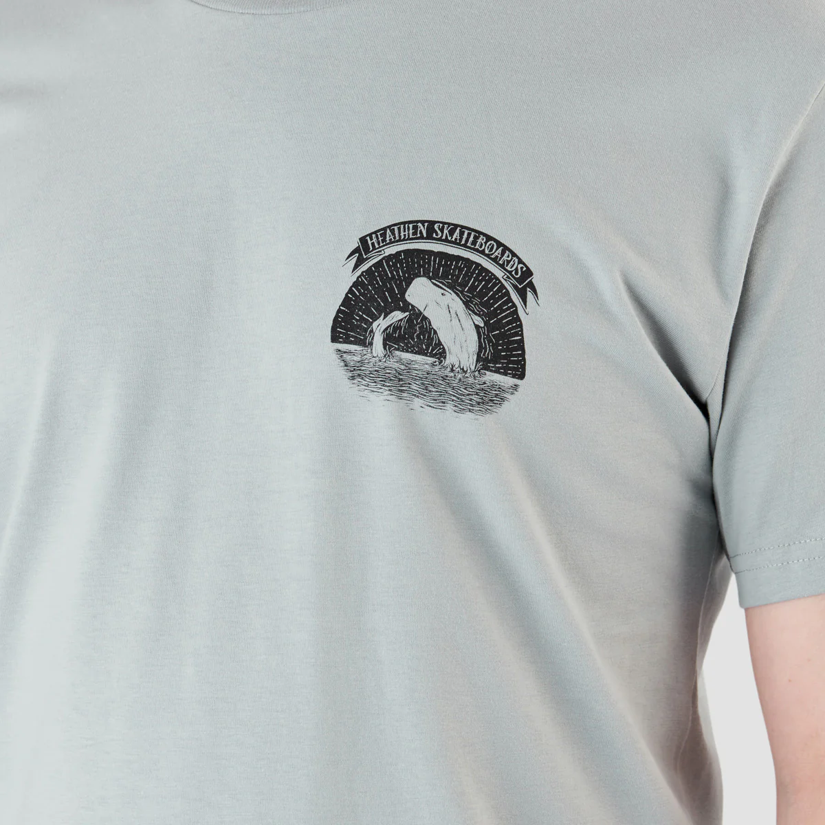 Heathen Ahab T-Shirt Smoke - Image 3
