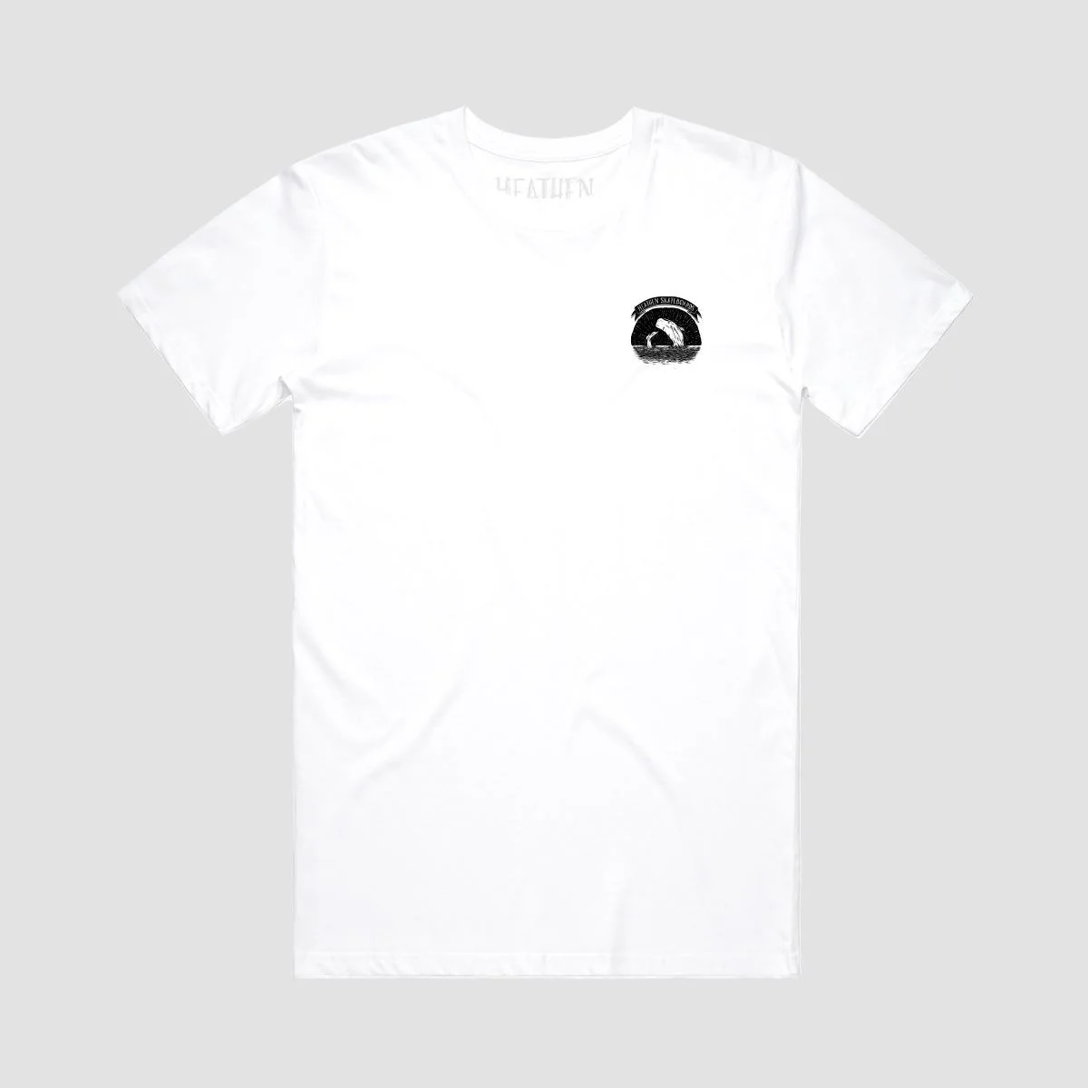 Heathen Ahab T-Shirt White - Image 4