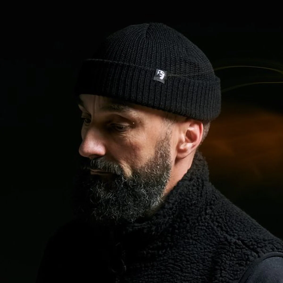 Heathen Array Beanie Ecru - Image 2