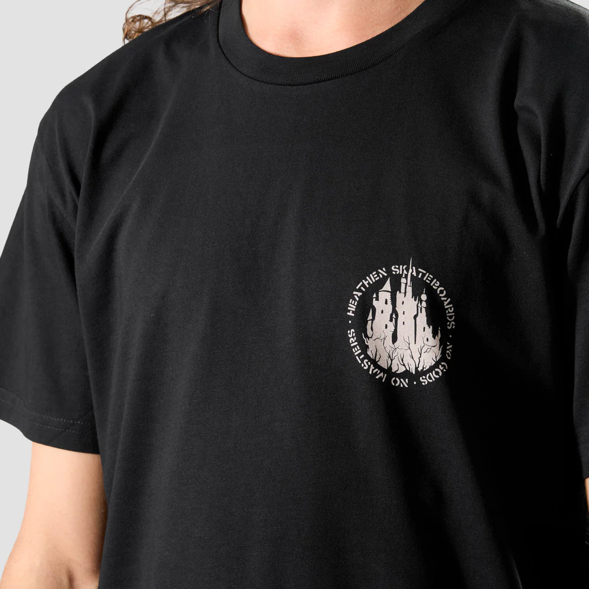 Heathen Castle T-Shirt Black - Image 3