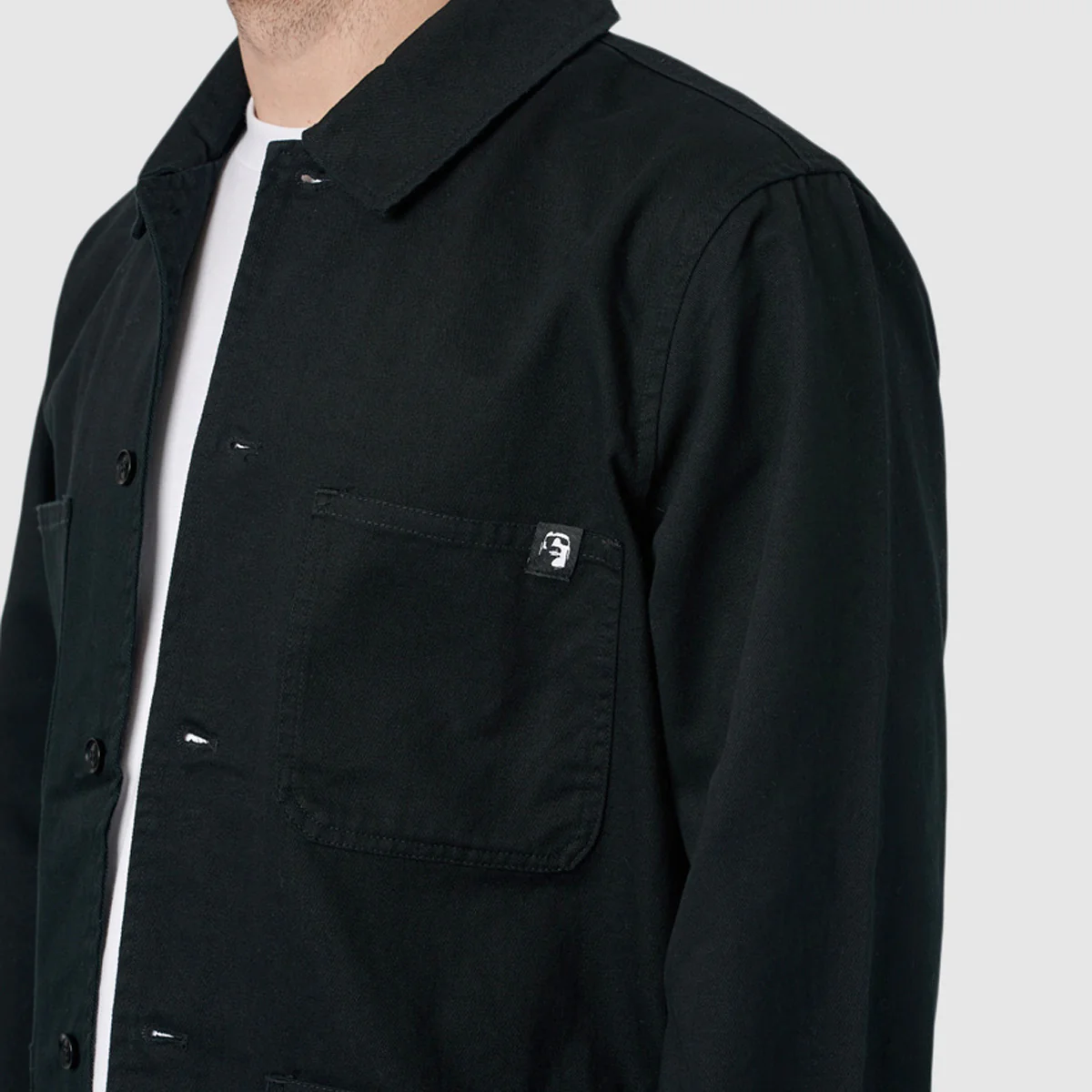 Heathen Dehumanizer Chore Jacket Black - Image 2