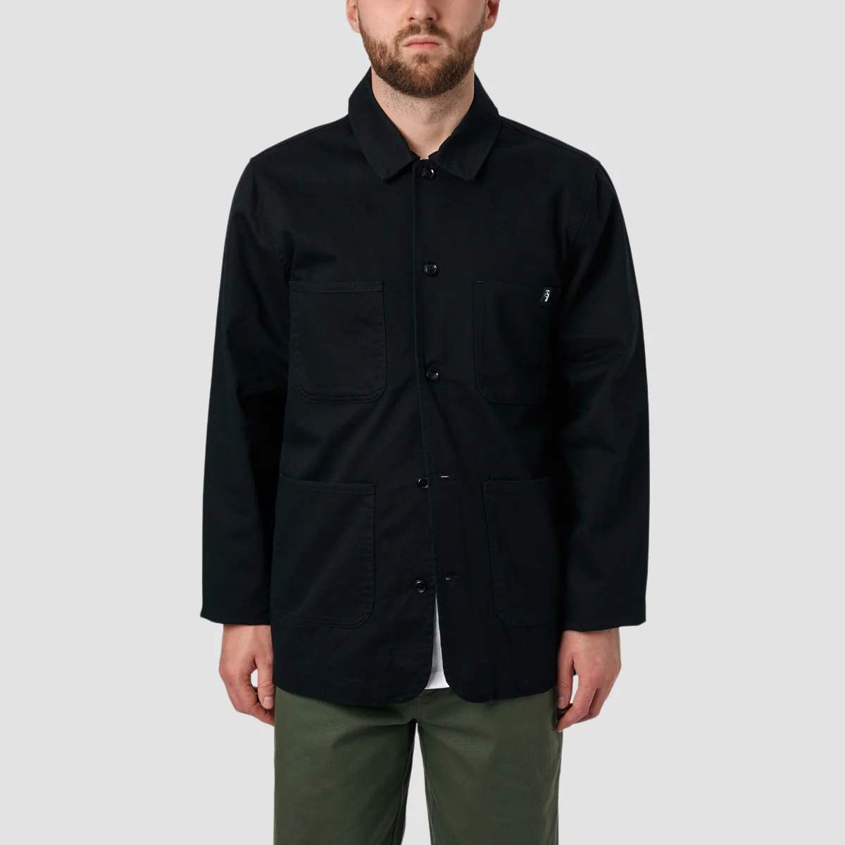 Heathen Dehumanizer Chore Jacket Black - Image 3