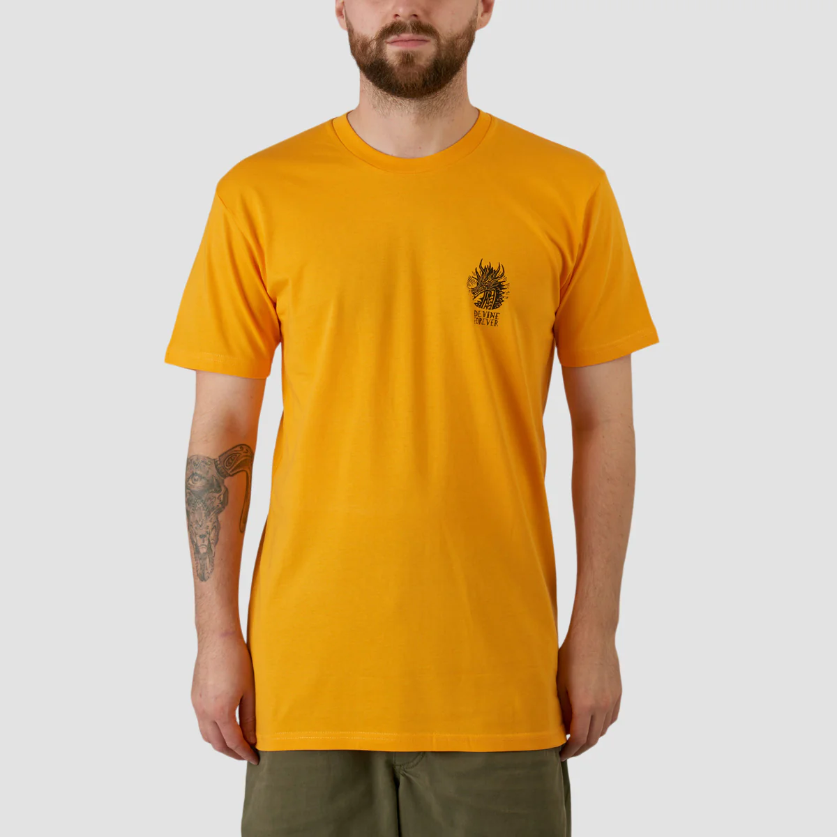 Heathen Devine Jam T-Shirt Gold - Image 2