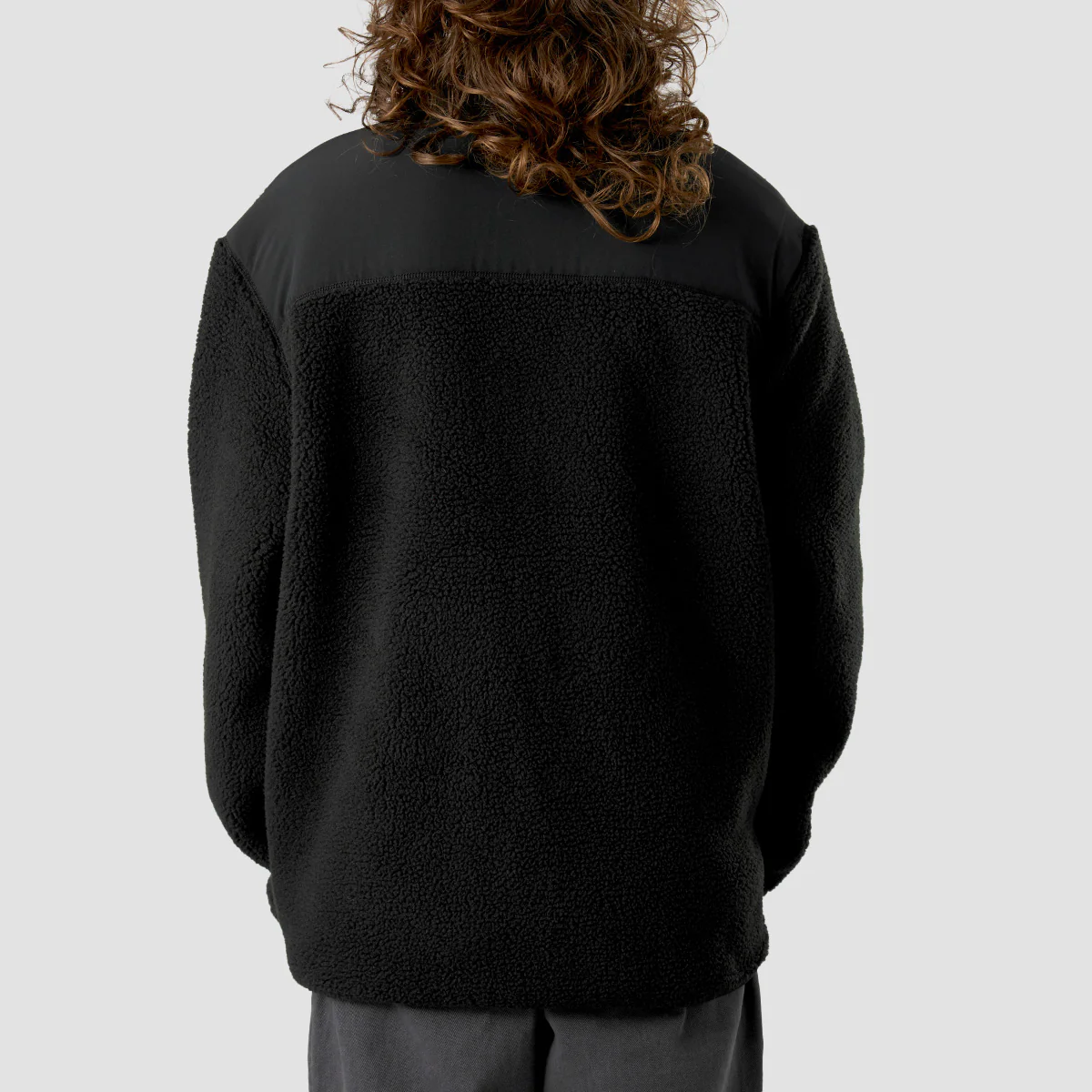 Heathen Hibernate Fleece Jacket Black - Image 3
