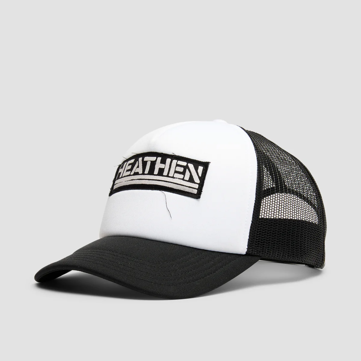 Heathen Infest Cap White/Black