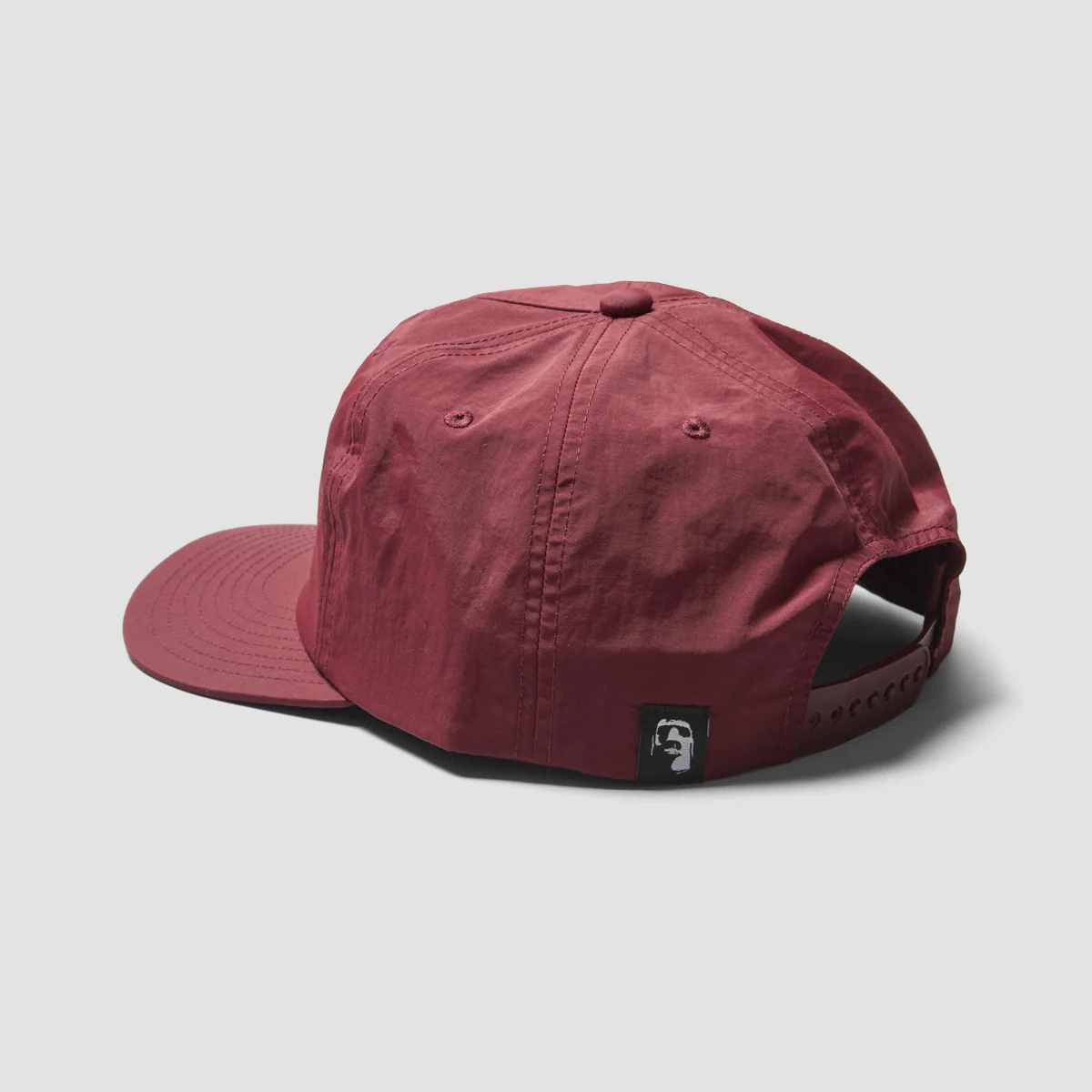 Heathen Kerosene Nylon Cap Burgundy - Image 2