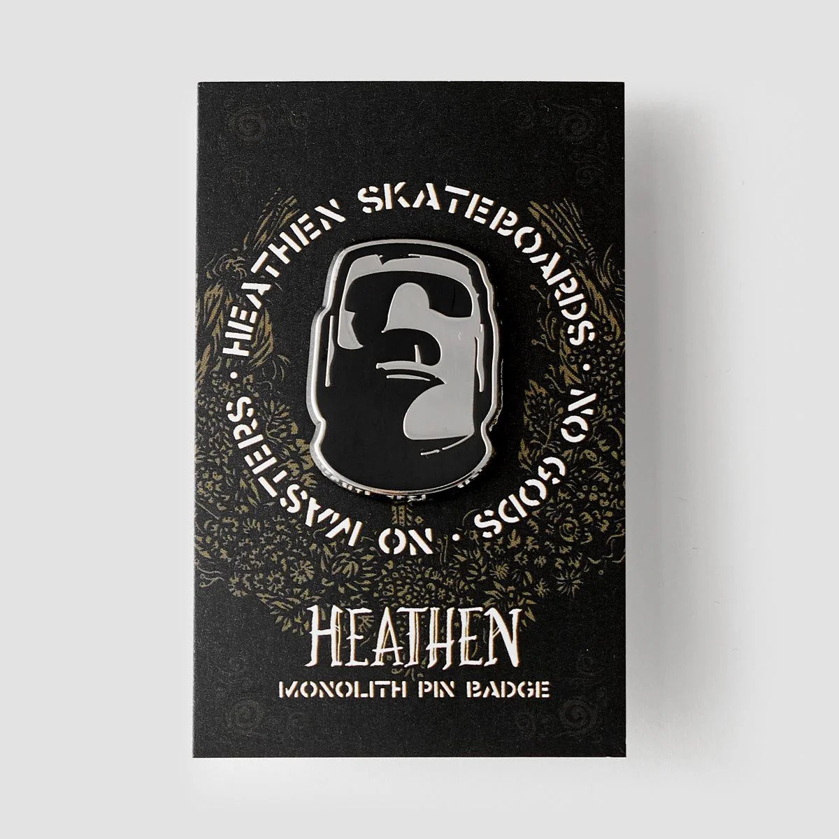 Heathen Monolith Enamel Pin Badge - Image 2