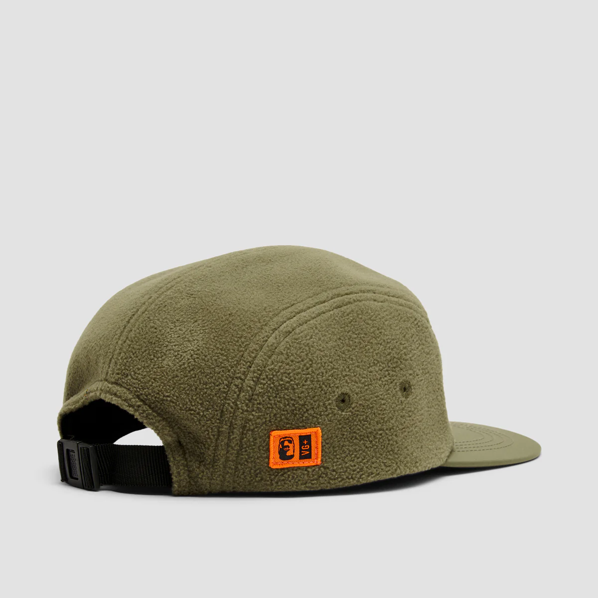 Heathen VG+ Barracuda Fleece Five Panel Cap Moss - Image 2