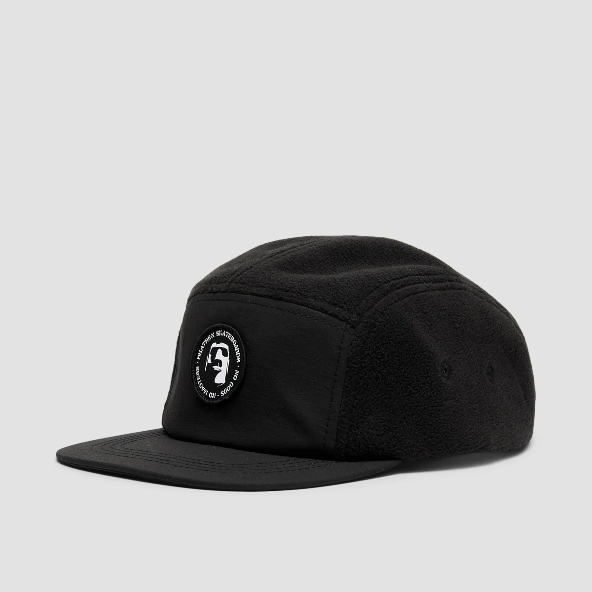 Heathen VG+ Barracuda Fleece Five Panel Cap Void