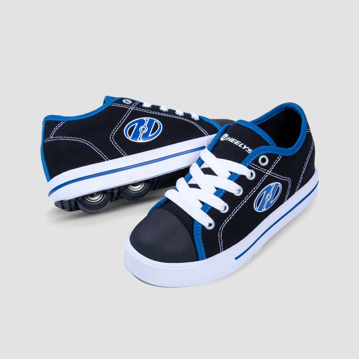 Heelys Classic X2 Black/White/Blue - Image 2