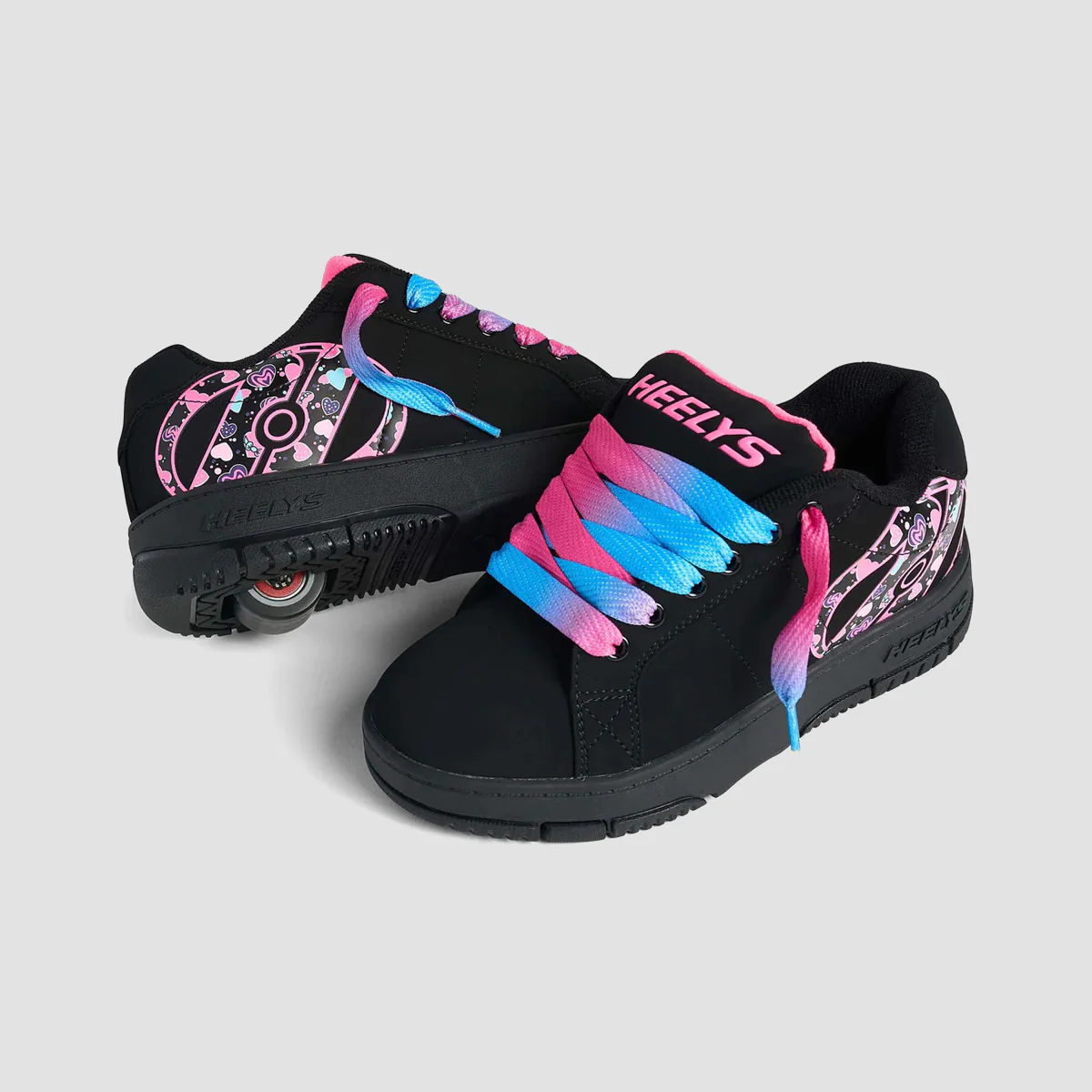 Heelys Kolect Prints Black/Neon Pink/Multi - Image 2