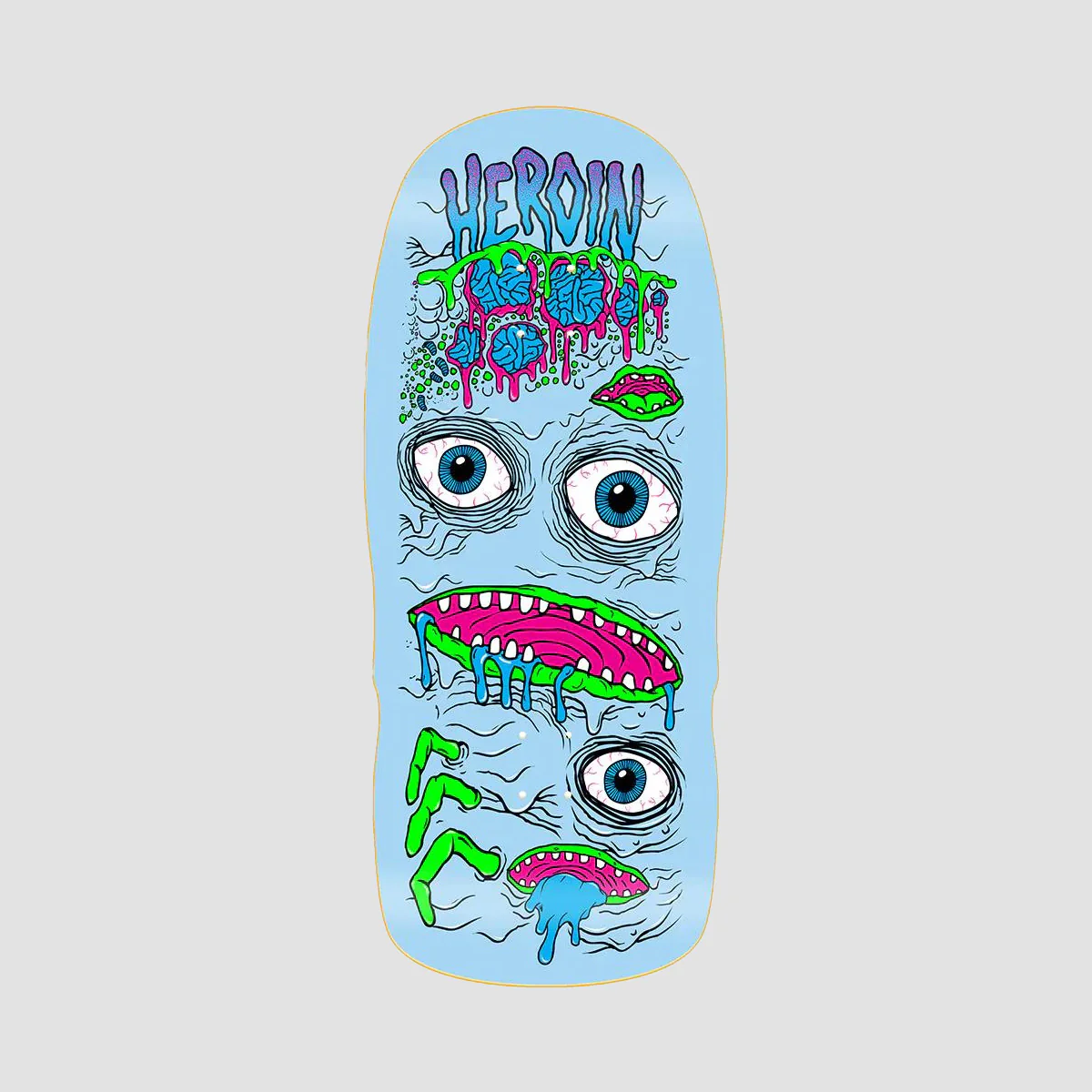 Heroin Mutator Skateboard Deck - 13"