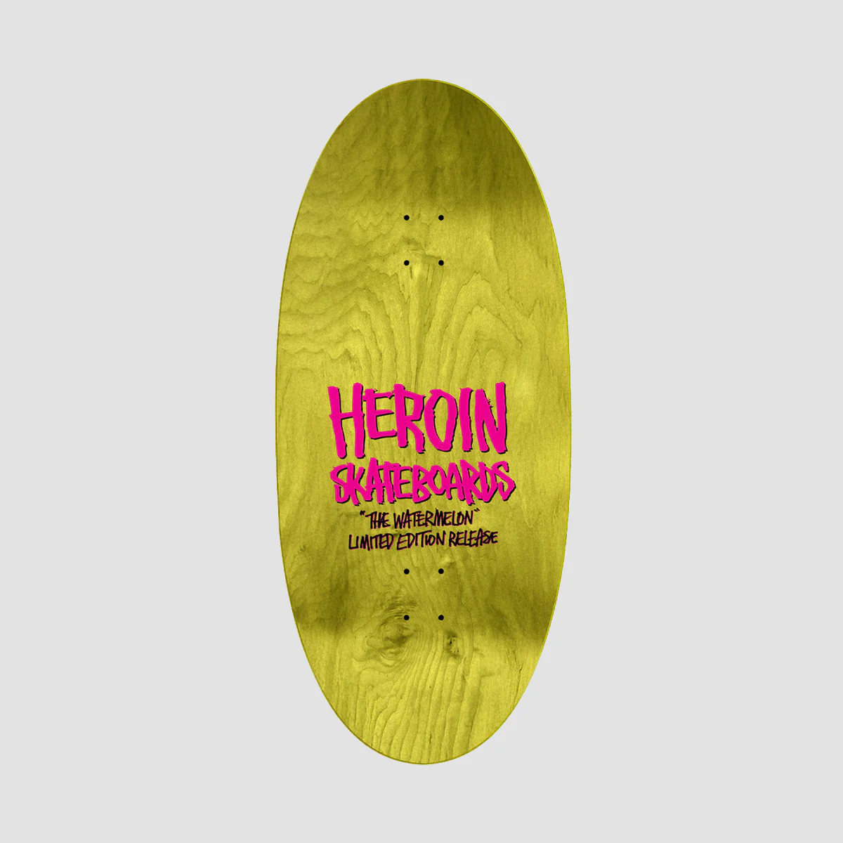 Heroin The Watermelon Skateboard Deck - 13.5" - Image 2