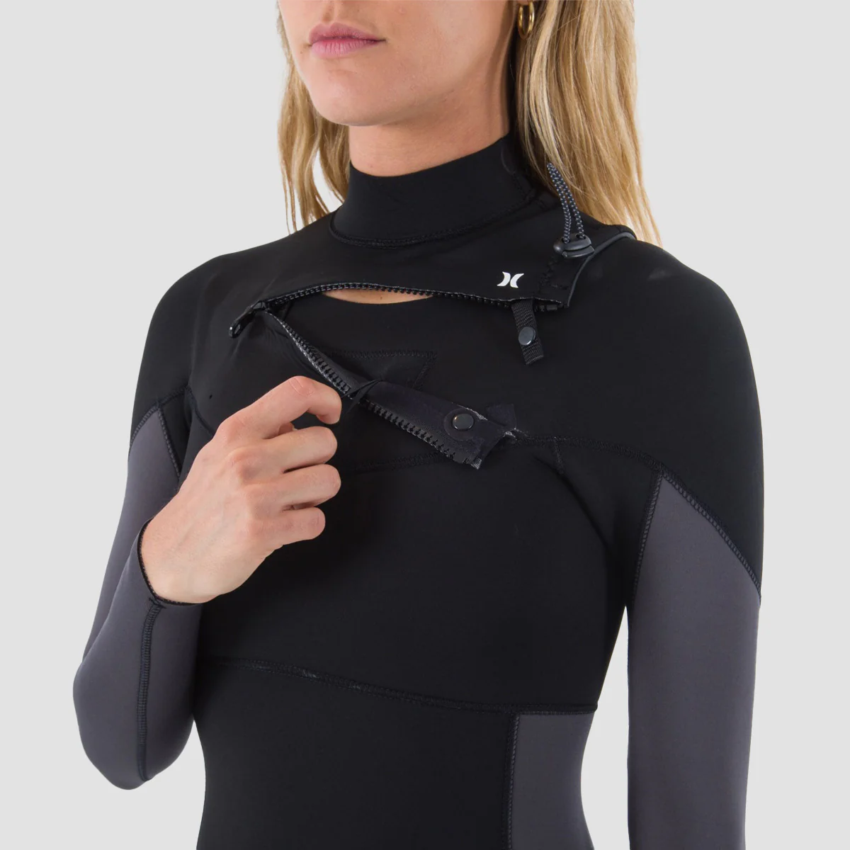 Hurley Advant 3/2mm Wetsuit Black - Womens - Image 4