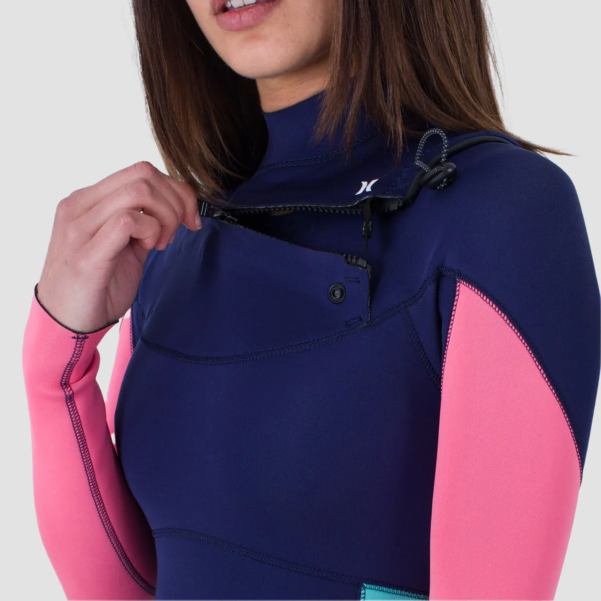 Hurley Advant 3/2mm Wetsuit Flag Blue - Womens - Image 3