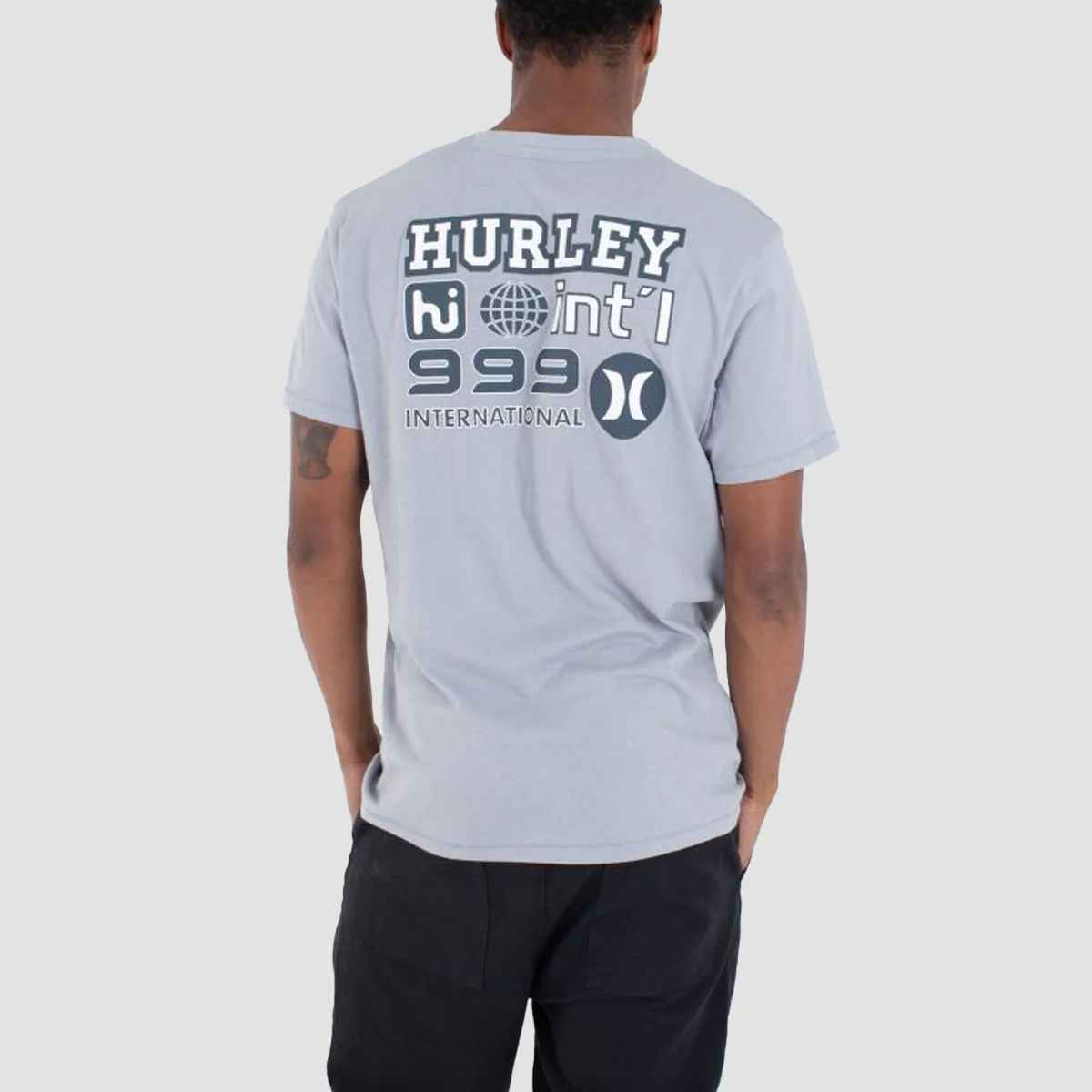 Hurley Banner T-Shirt Worker Blue - Image 2