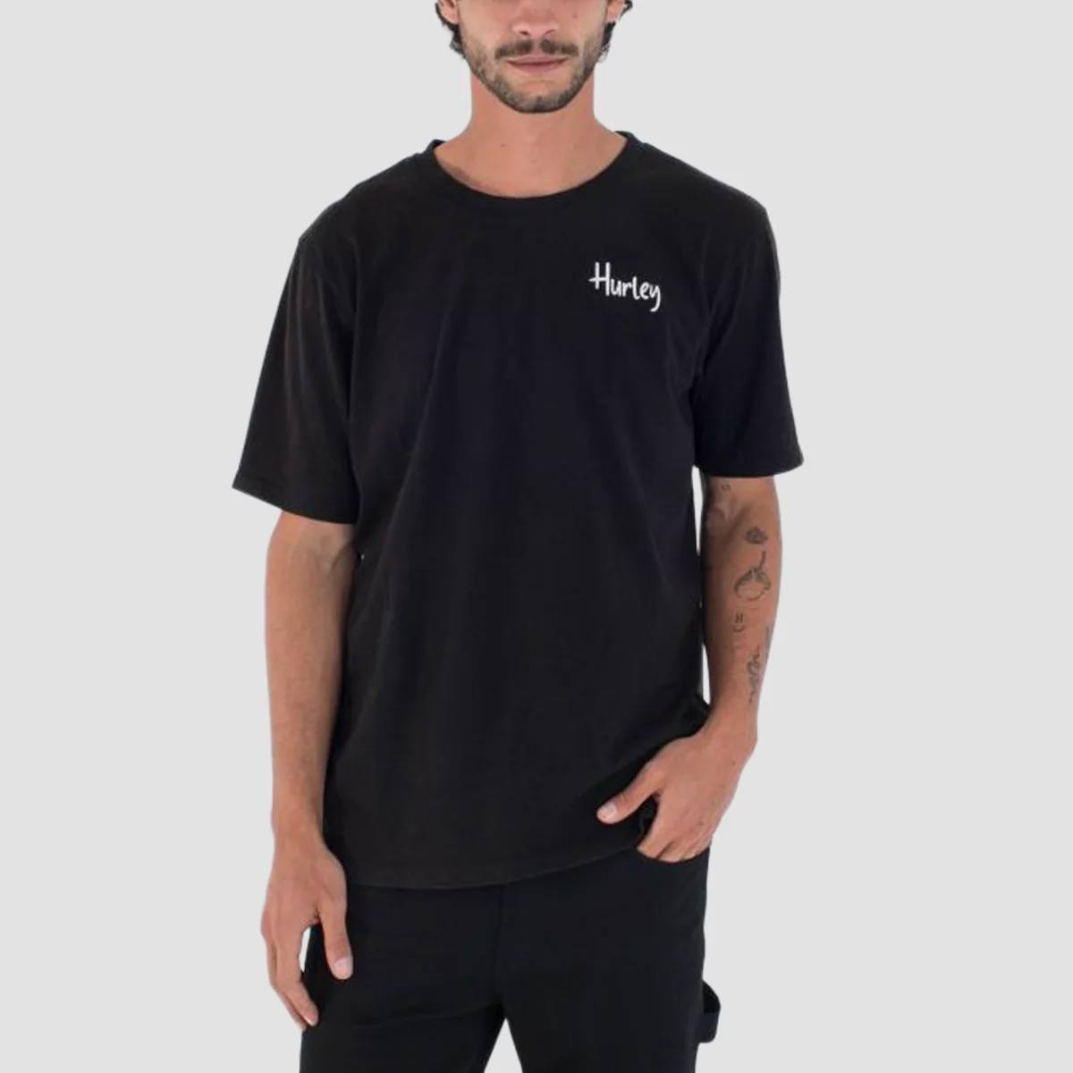 Hurley Cobra T-Shirt Black - Image 2