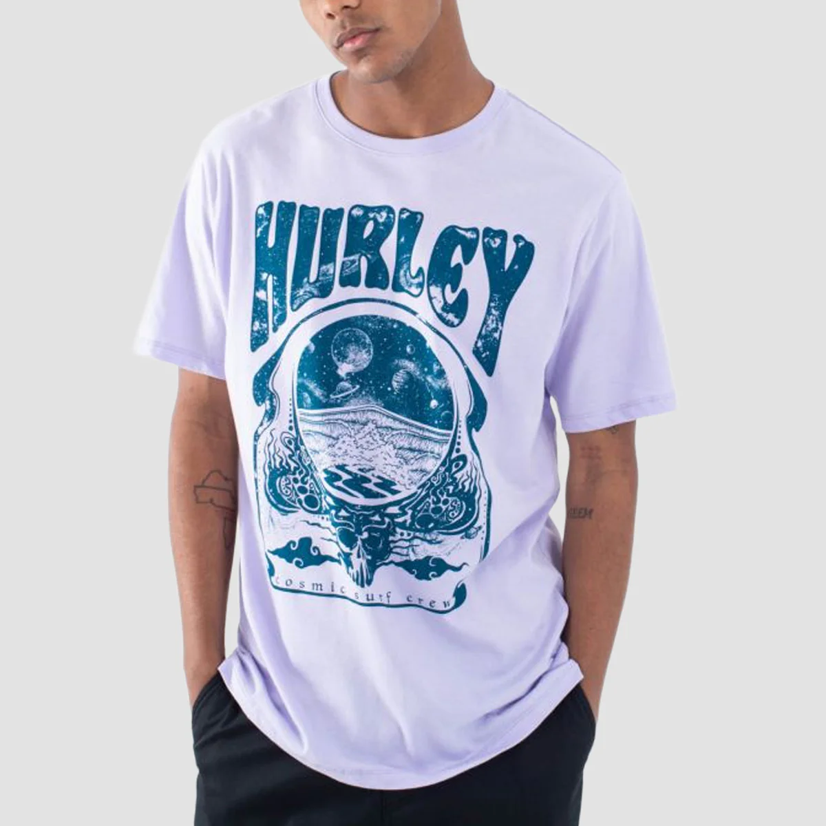 Hurley Cosmic T-Shirt Lavender Mist