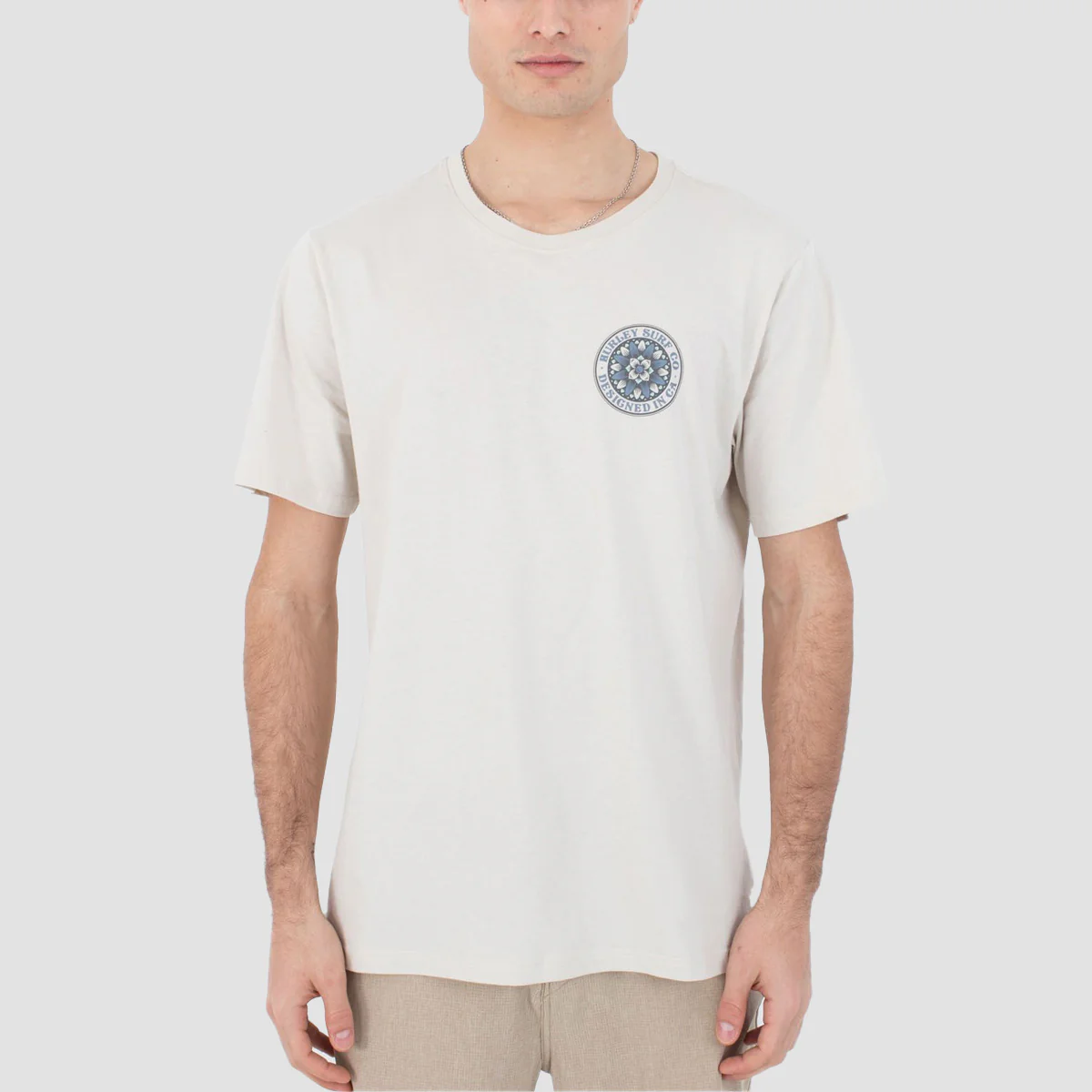 Hurley Everyday Pedals T-Shirt Bone - Image 2