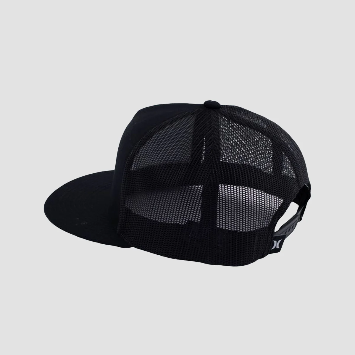 Hurley Icon Solid Flat Trucker Black - Image 2