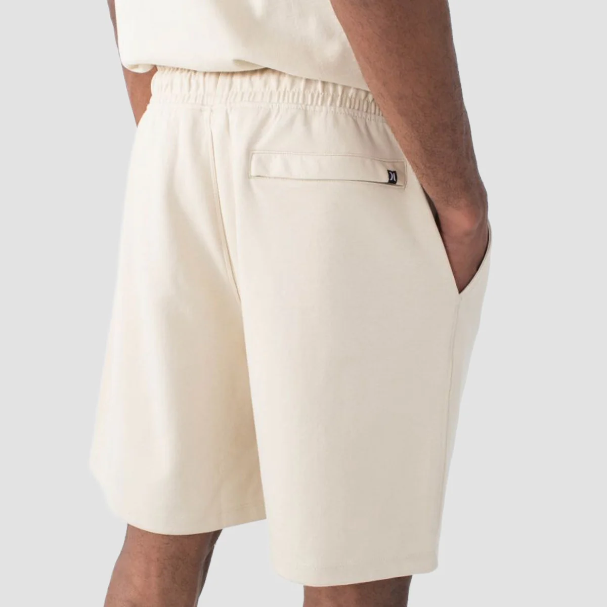 Hurley Low Tide Sweat Shorts Bone - Image 2