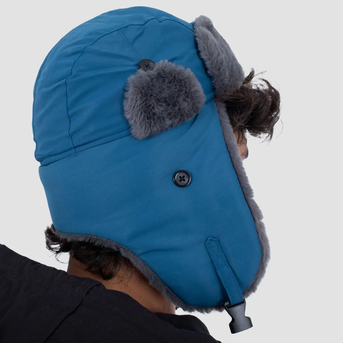 Hurley Nationa Trapper Hat Blue Void - Image 2