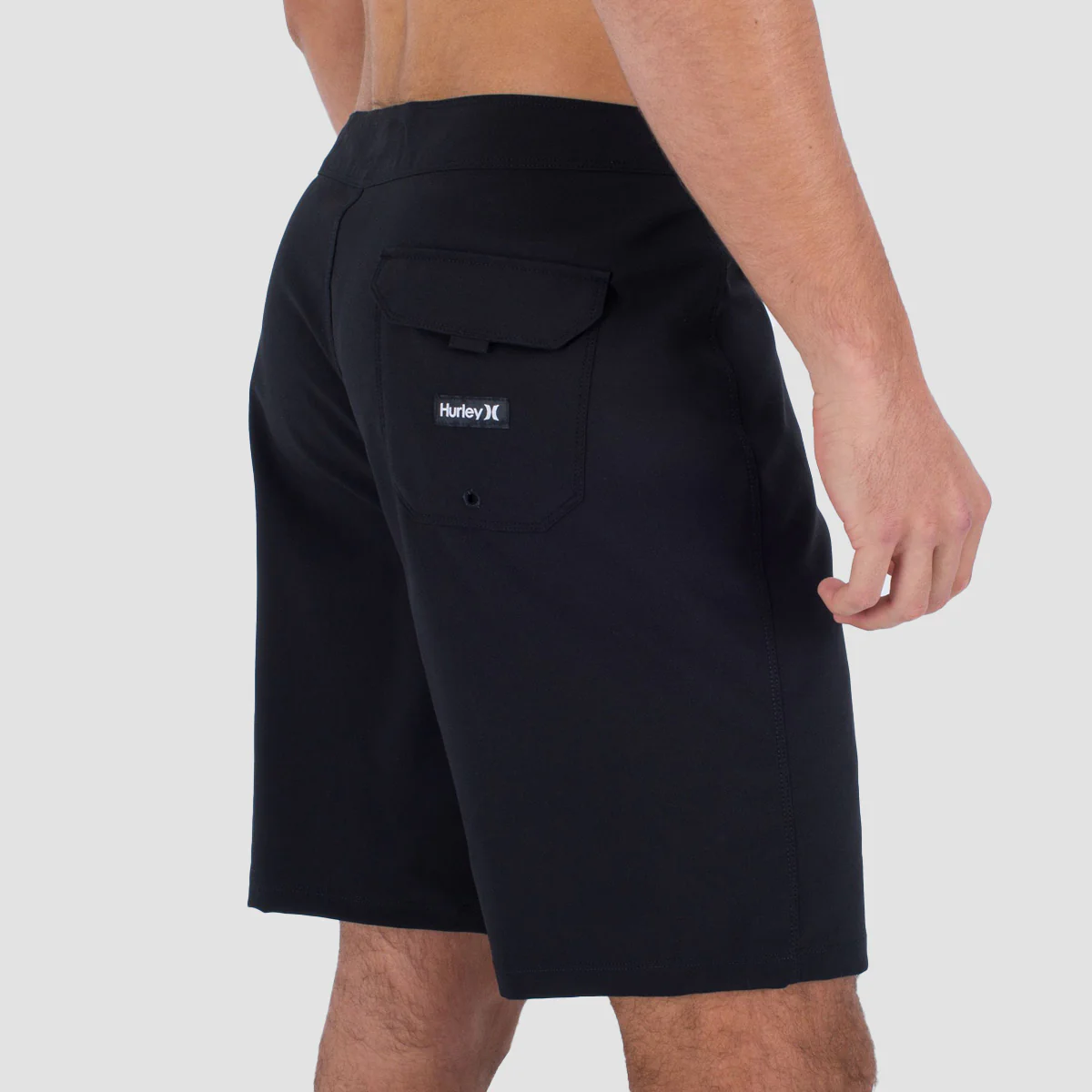 Hurley One And Only Solid 20" Boardshorts Black - Image 2