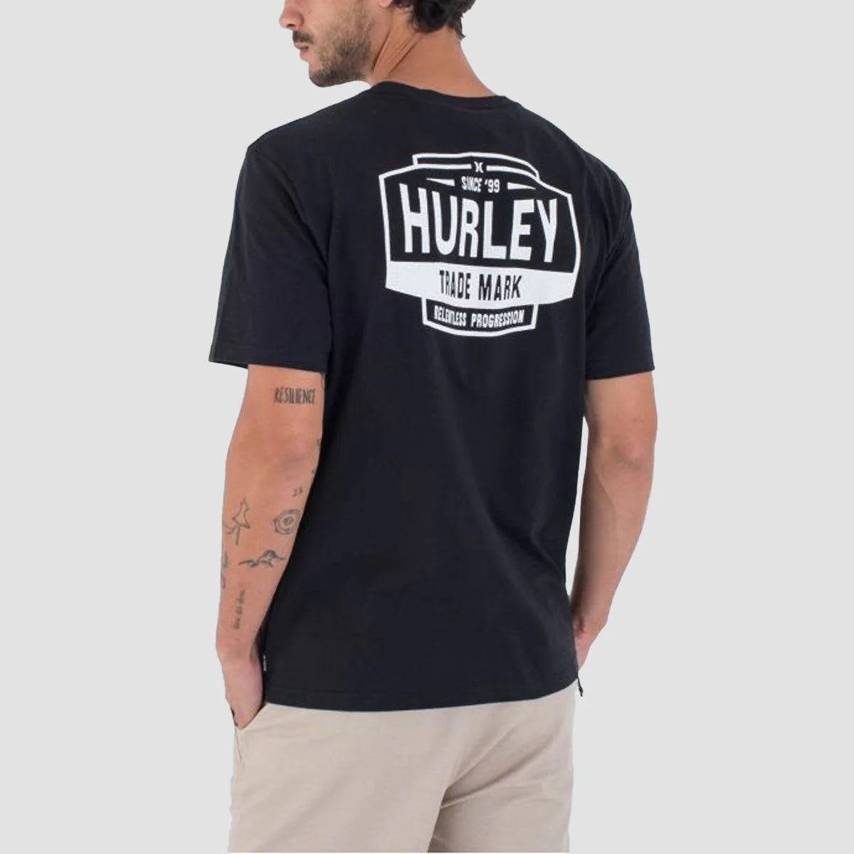 Hurley Organic Gasworks T-Shirt Black - Image 2