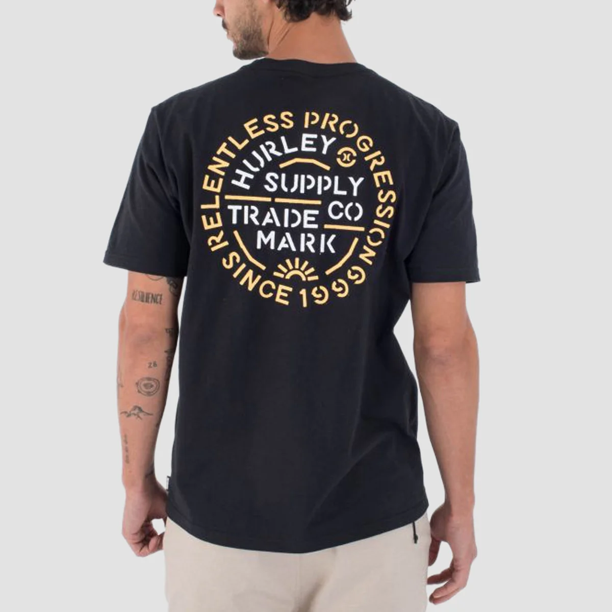 Hurley Organic Militia T-Shirt Black