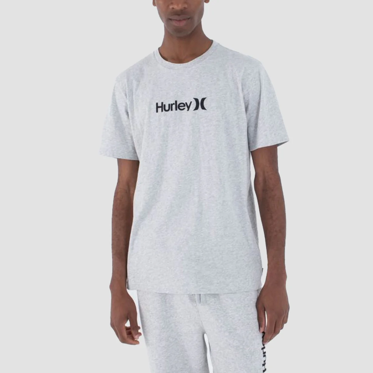 Hurley Organic One & Only T-Shirt Heather Grey