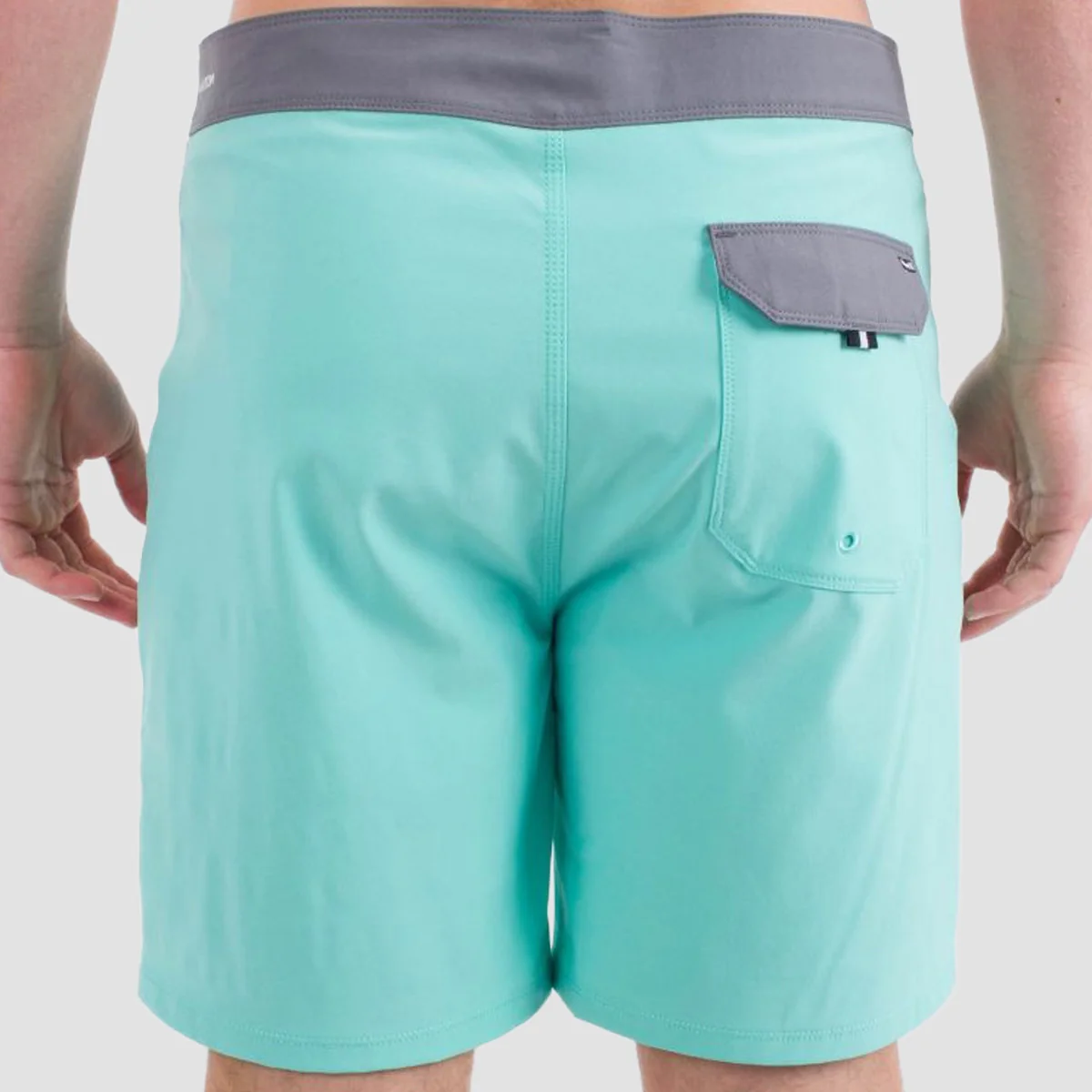 Hurley Phantom-Eco O&O Solid 18" Boardshorts Tropical Mist - Image 2