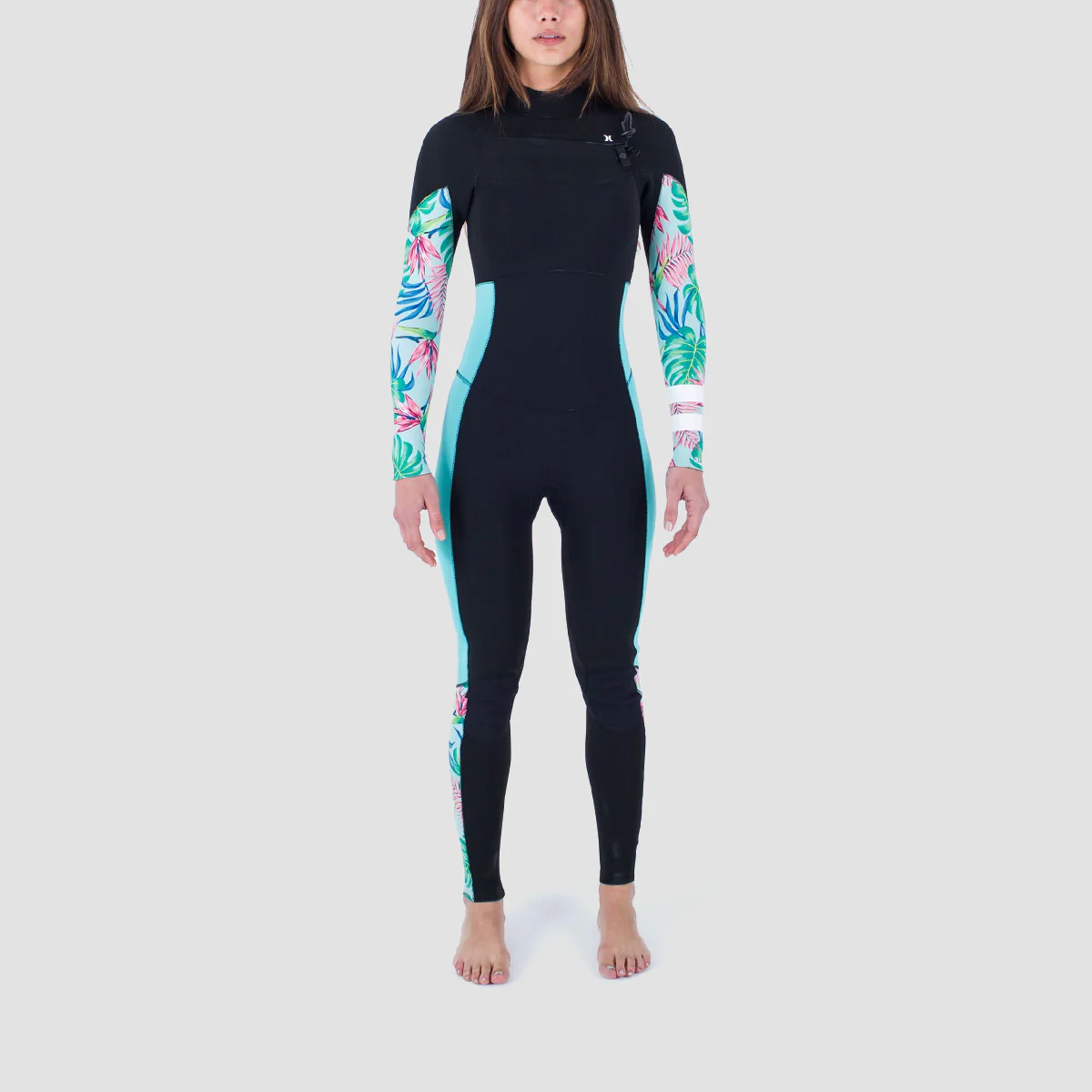 Hurley Plus Printed 3/2mm Wetsuit Java Tropical - Womens