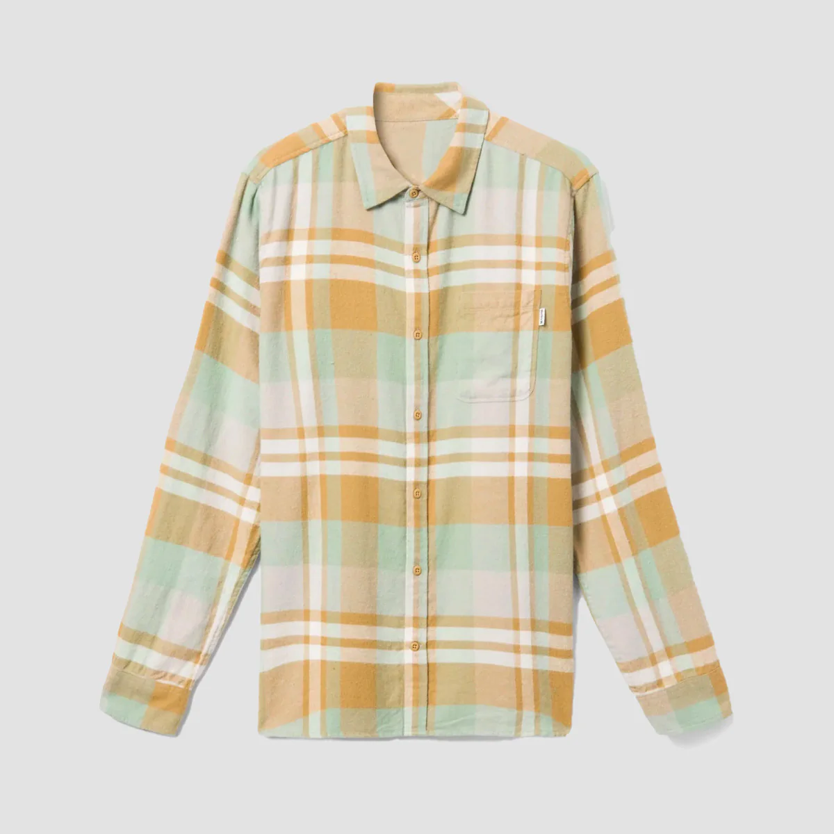Hurley Portland Organic Flannel Longsleeve Shirt Golden Doodle