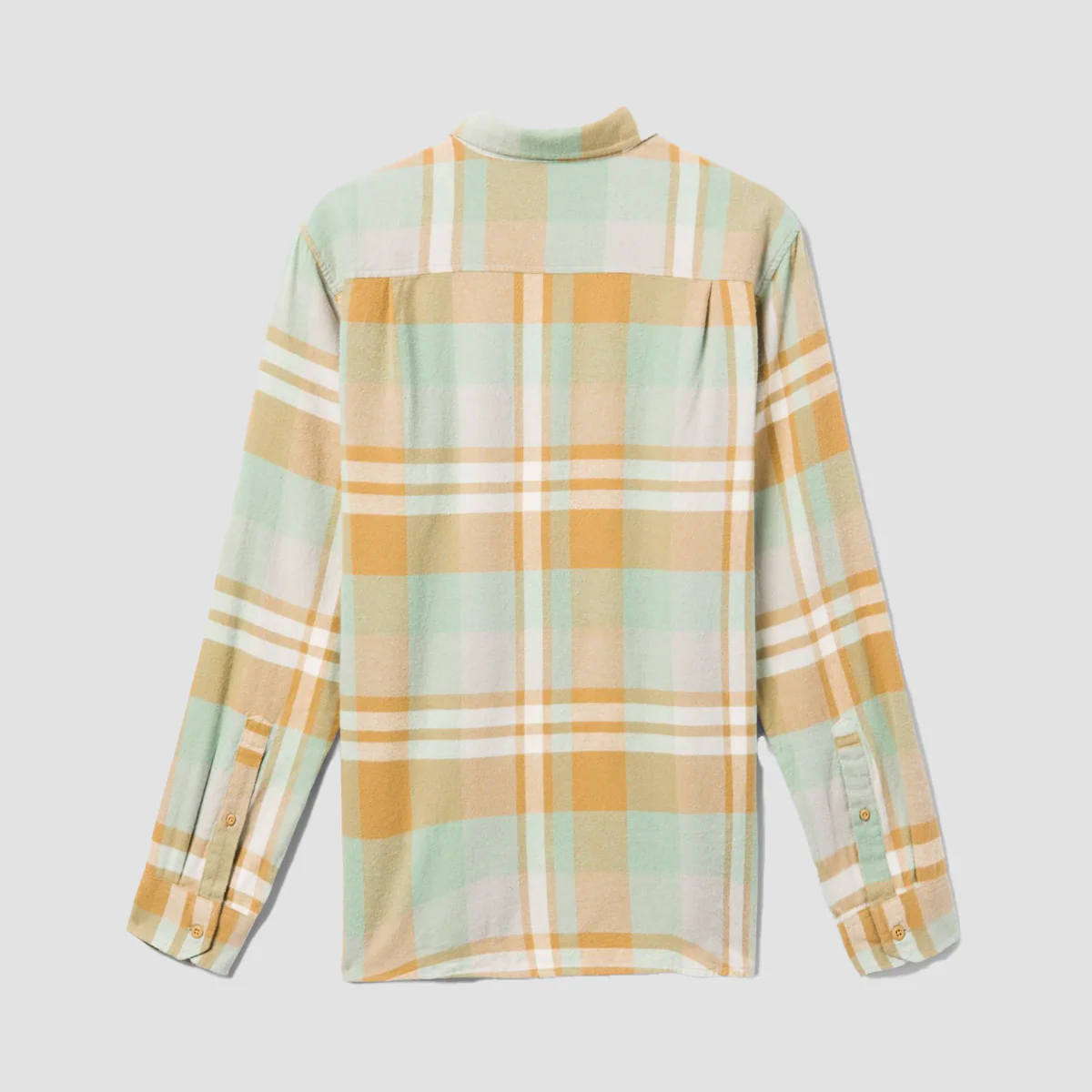 Hurley Portland Organic Flannel Longsleeve Shirt Golden Doodle - Image 2