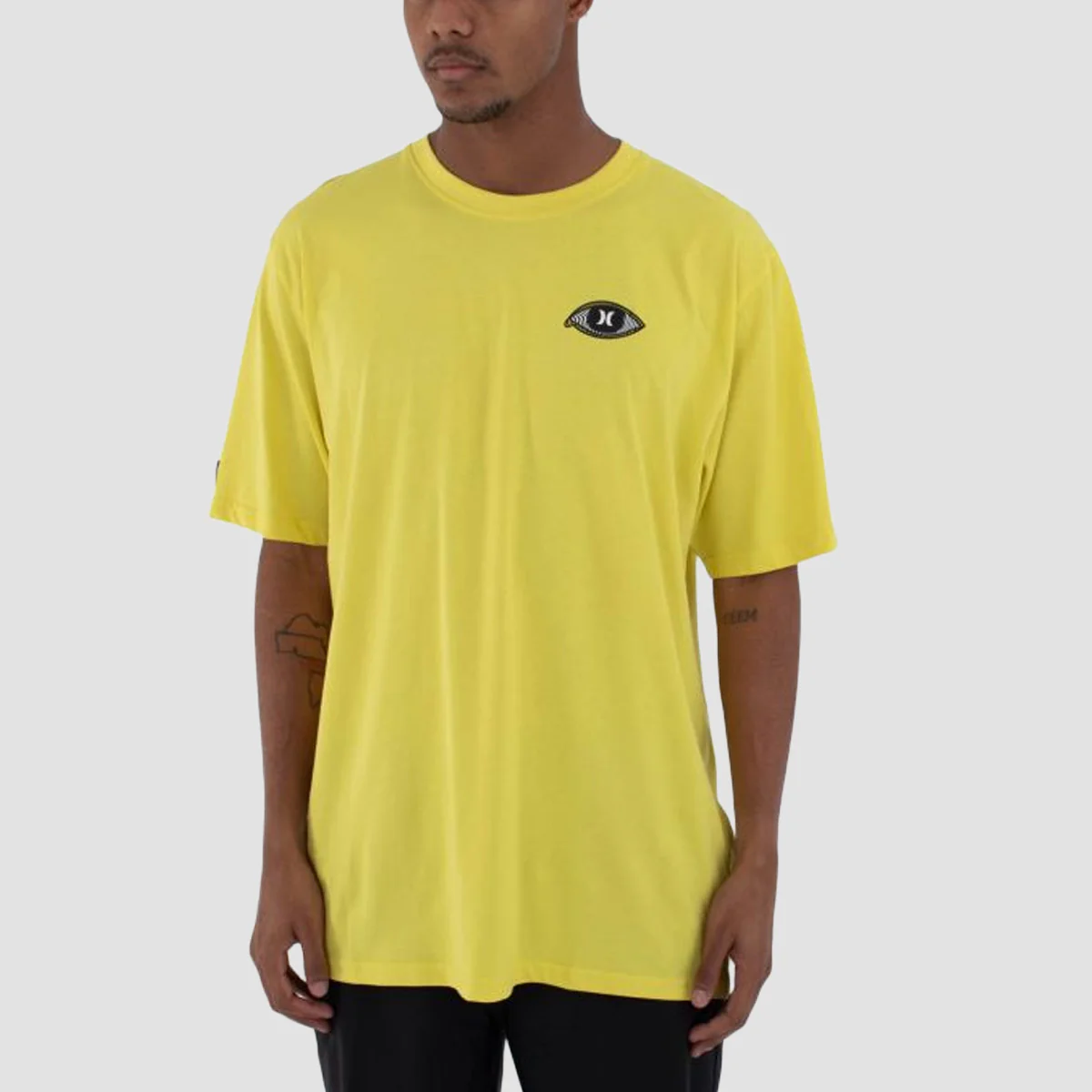 Hurley Psycho Eye T-Shirt Limonchello - Image 2