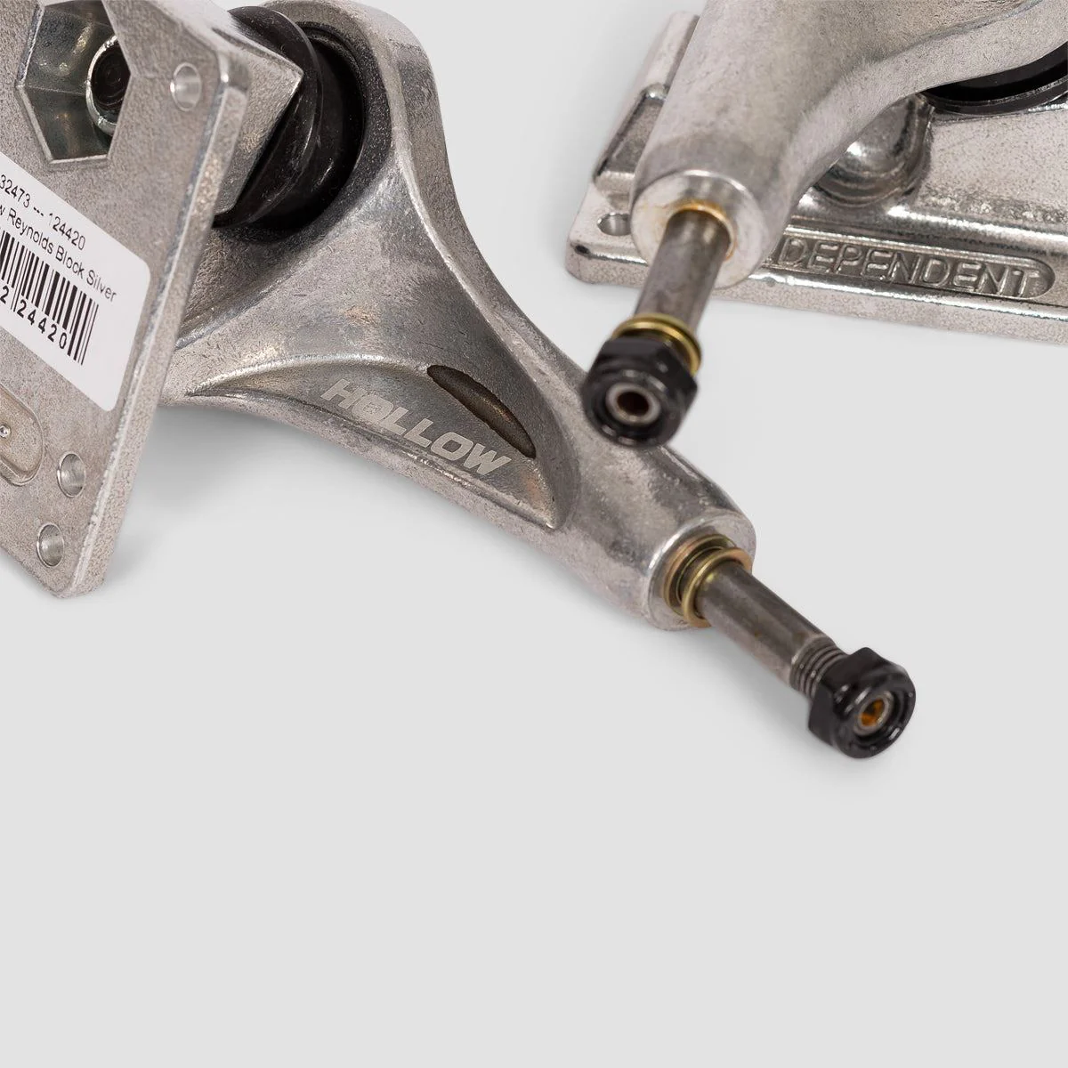 Independent 149 Mid Hollow Reynolds Block Skateboard Trucks 1 pair Silver - 8.5" - Image 4