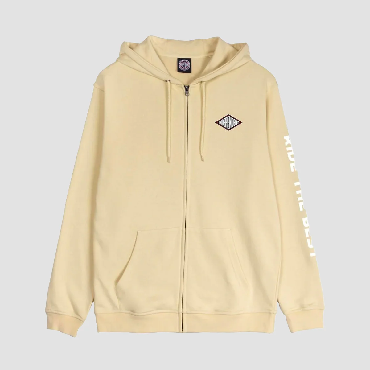 Independent Depth Summit Zip Hoodie Sand