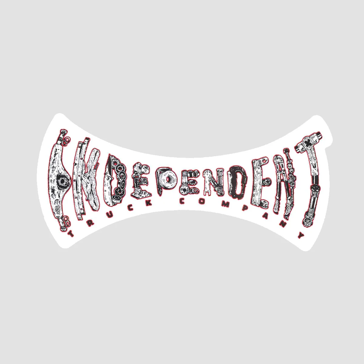 Independent Genuine Parts Sticker 150x70mm