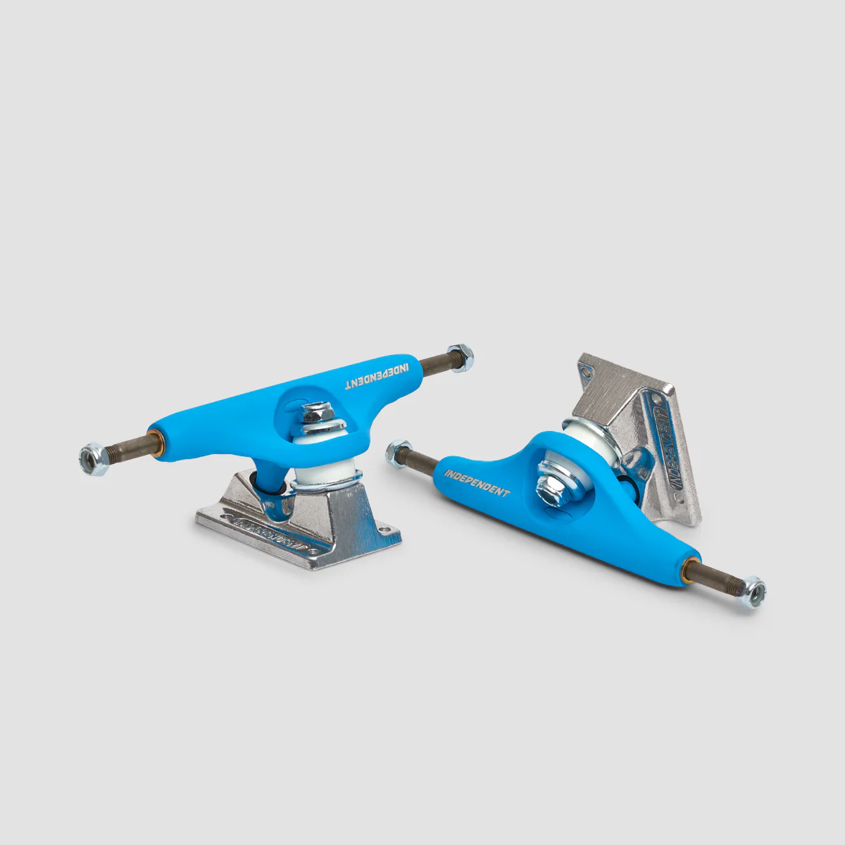 Independent Stage 11 144 BTG Speed Standard Skateboard Trucks 1 Pair Blue/Silver - 8.25" - Image 3