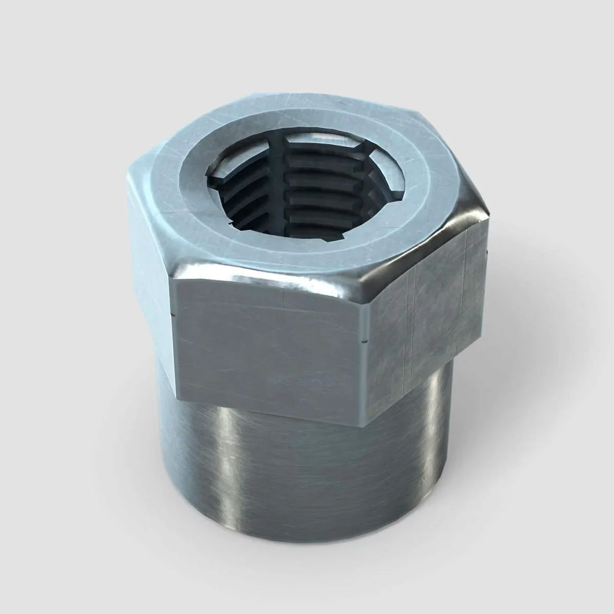Independent Truck Axle Rethreader + 4 Axle Nuts Silver - Image 2