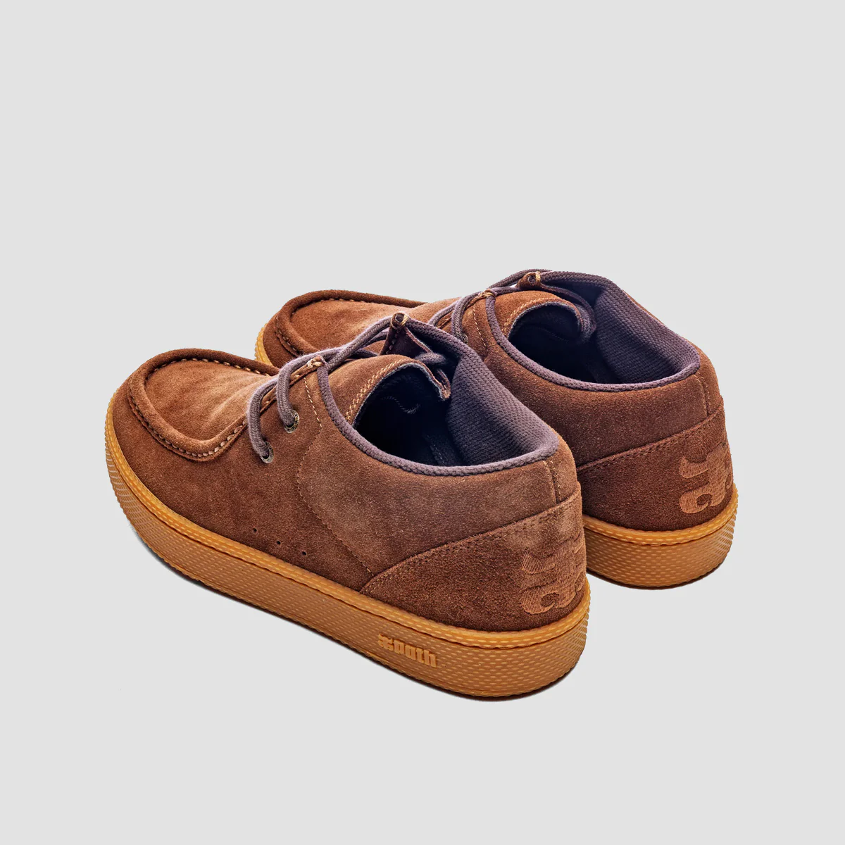 IPATH Cats Mid Top Shoes - Brown Suede - Image 3