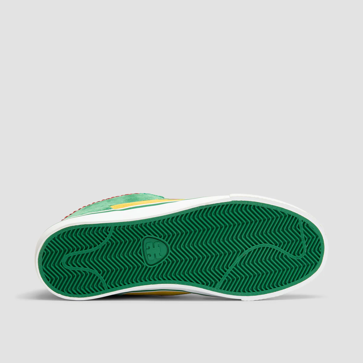 IPATH Reed Mid Top Shoes - Rasta Green/Yellow - Image 5