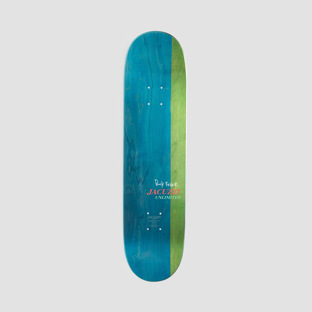 Jacuzzi Unlimited Caswell Berry Venison EX7 Skateboard Deck Green - 8.5" - Image 2