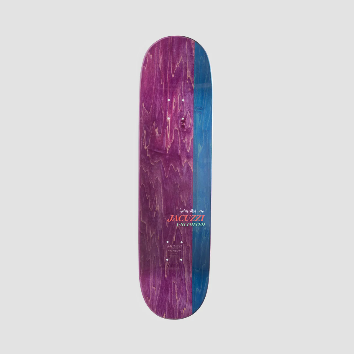 Jacuzzi Unlimited Tea Pot EX7 Skateboard Deck Pink - 8.5" - Image 2